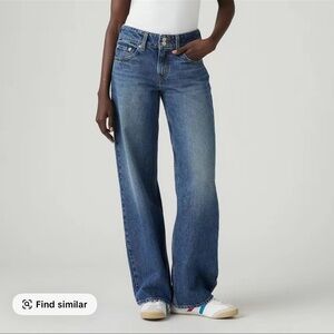 LEVIS - Women's Low-Rise Superlow Loose Jeans